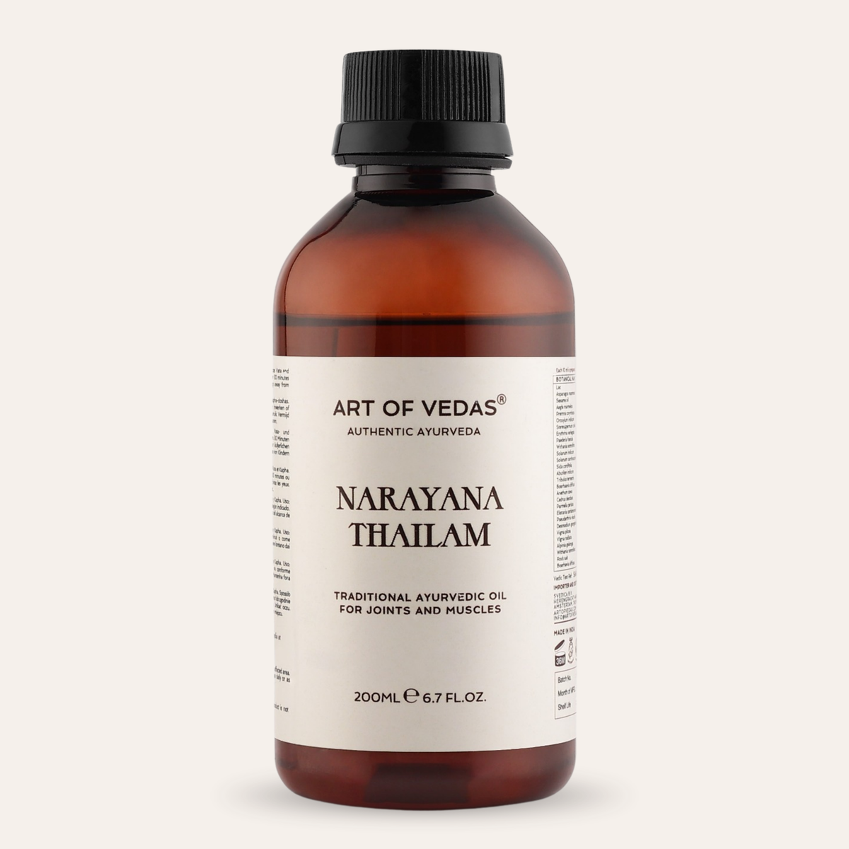 Narayana Thailam - Art of Vedas