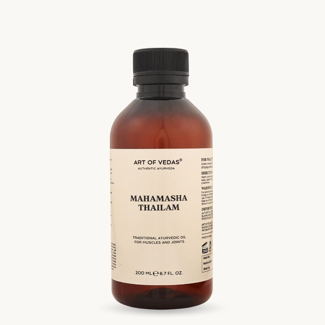 Art of Vedas Mahamasha Thailam 200ml - Ayurvedic Oil for Muscle and Joint Support
