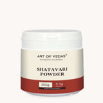 Art of Vedas Shatavari Powder 250g - Ayurvedic Food Supplement for Women's Health and Hormonal Balance