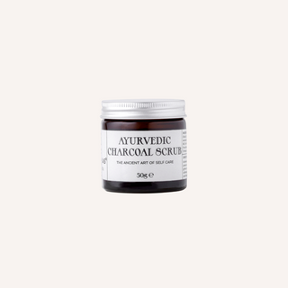 Experience deep cleansing and exfoliation with Art of Vedas Ayurvedic Charcoal Scrub, a blend of activated charcoal and ancient Ayurvedic wisdom that detoxifies and revitalizes your skin.
