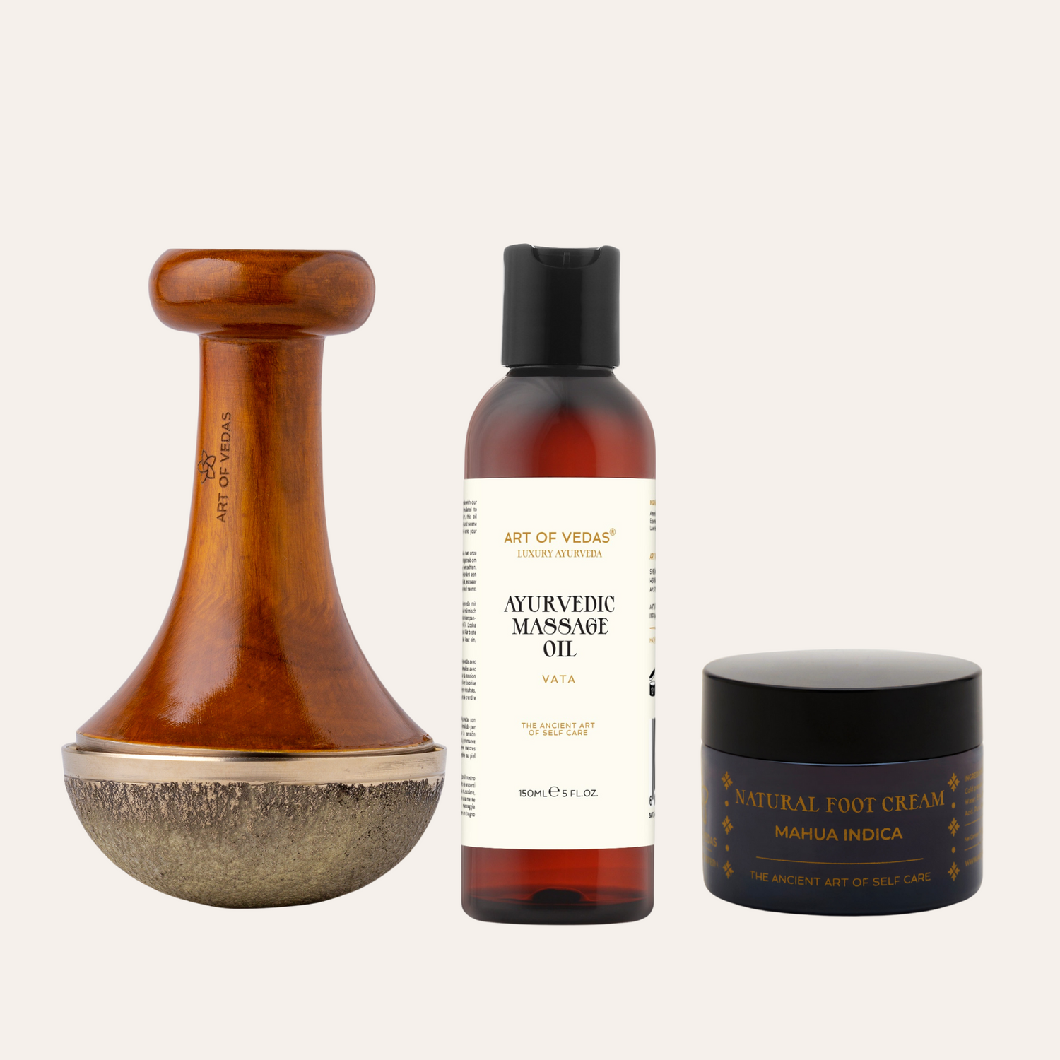 Ayurvedische voetverzorgingsritueel kit
