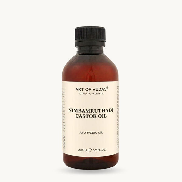 Art of Vedas, Nimbamruthadi Eranda Thailam, 200 ml, klassiek ayurvedisch Thailam