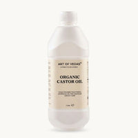 Art of Vedas, Biologische Castorolie, 1 liter, klassieke Ayurvedische bereiding